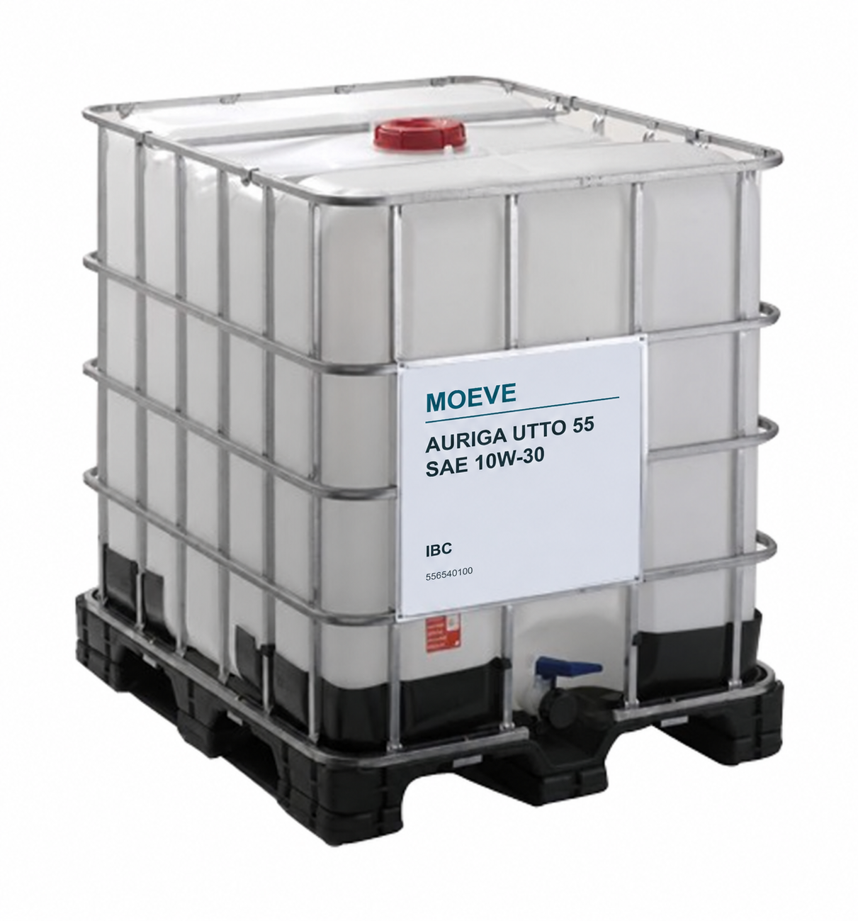 MOEVE AURIGA UTTO 55 SAE 10W-30 — IBC; Retușarea etichetei