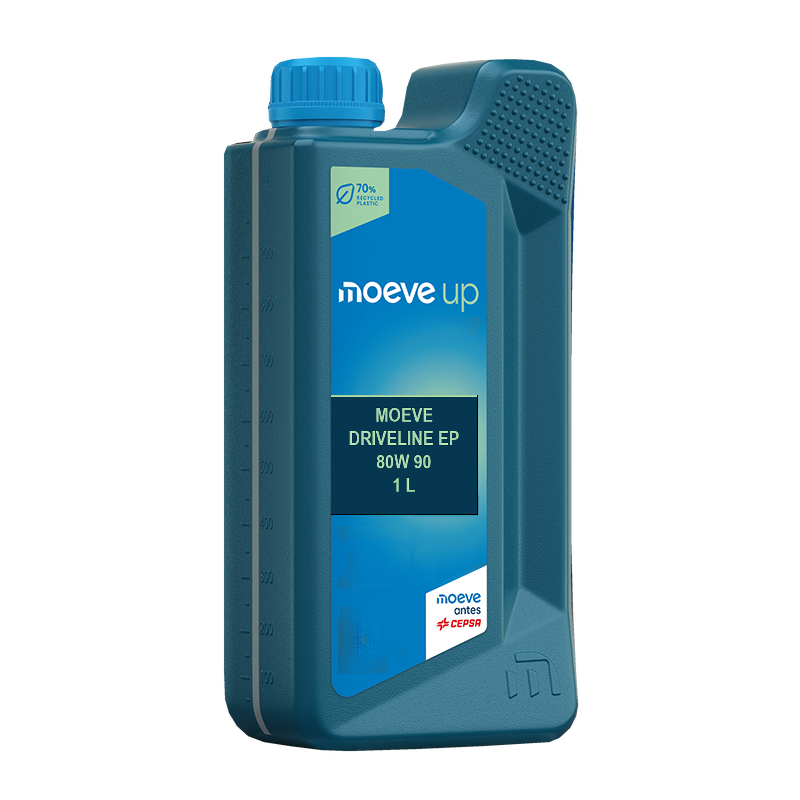 MOEVE DRIVELINE EP 80W 90 — 1 L; Retuš etikety