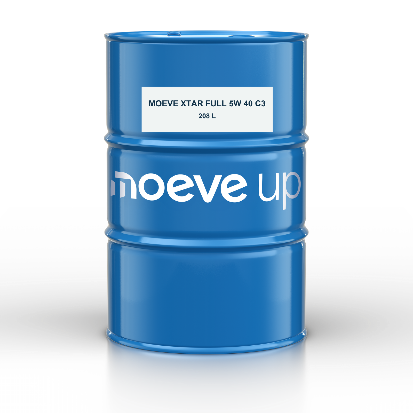 MOEVE XTAR FULL 5W 40 C3 — 208 L; Retuš etikety