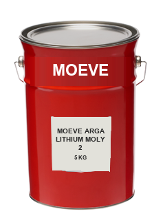 MOEVE ARGA LITHIUM MOLY 2 — 5 KG; Retusz etykiety