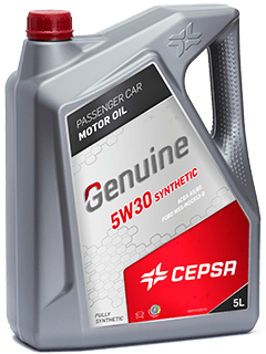 CEPSA GENUINE 5W30 SYNTHETIC — Fotografie produktové řady
